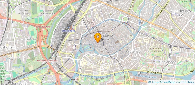 localisation de l'entreprise MONSIEUR MARC PARTOUCHE  STRASBOURG