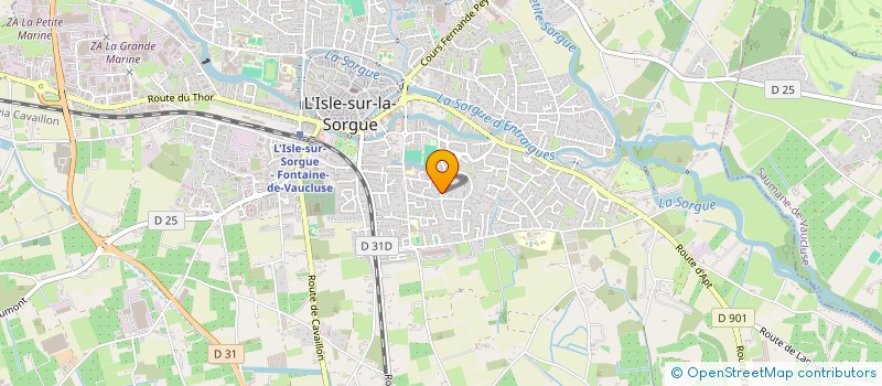 localisation de l'entreprise MONSIEUR MARC PASCUAL à L'ISLE-SUR-LA-SORGUE