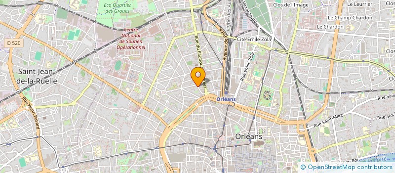 localisation de l'entreprise MONSIEUR MARC PATARD  ORLEANS