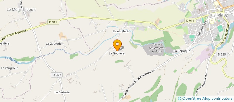 localisation de l'entreprise MONSIEUR MARC PATRY à TINCHEBRAY-BOCAGE