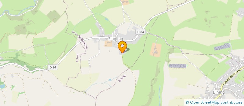 localisation de l'entreprise MONSIEUR MARC PAUL  GROS-REDERCHING