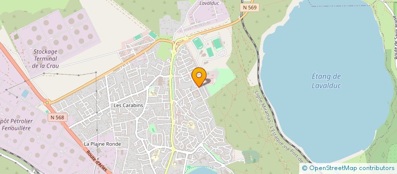 localisation de l'entreprise MONSIEUR MARC PAYRARD  FOS-SUR-MER