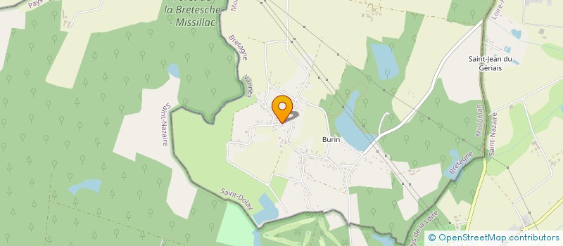 localisation de l'entreprise MONSIEUR MARC PECHARD  SAINT-DOLAY