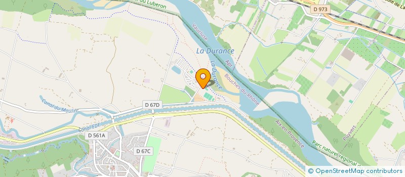 localisation de l'entreprise MONSIEUR MARC PECHINOT  LA ROQUE D'ANTHERON