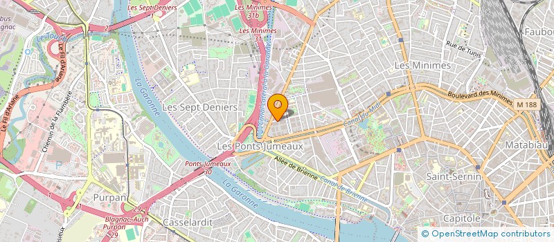 localisation de l'entreprise MONSIEUR MARC PEGORARO à TOULOUSE