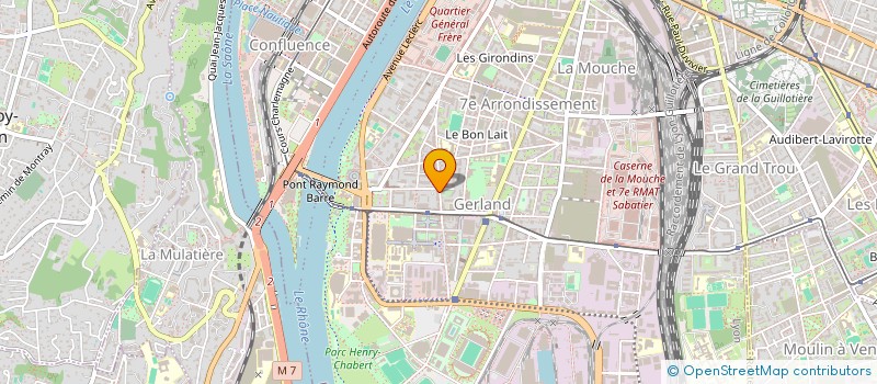 localisation de l'entreprise MONSIEUR MARC PELLETIER à LYON
