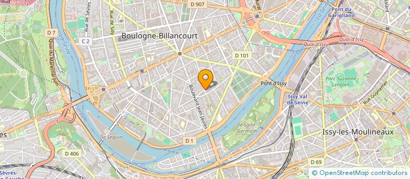 localisation de l'entreprise MONSIEUR MARC PEREZ à BOULOGNE-BILLANCOURT