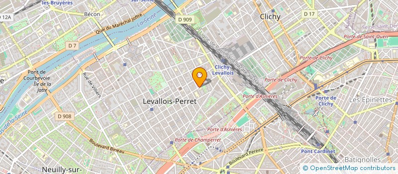 localisation de l'entreprise MONSIEUR MARC PERIGOIS à LEVALLOIS-PERRET