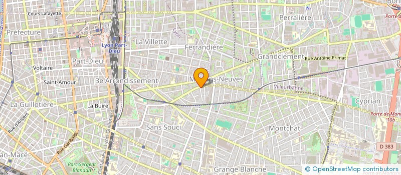 localisation de l'entreprise MONSIEUR MARC PERRET à LYON