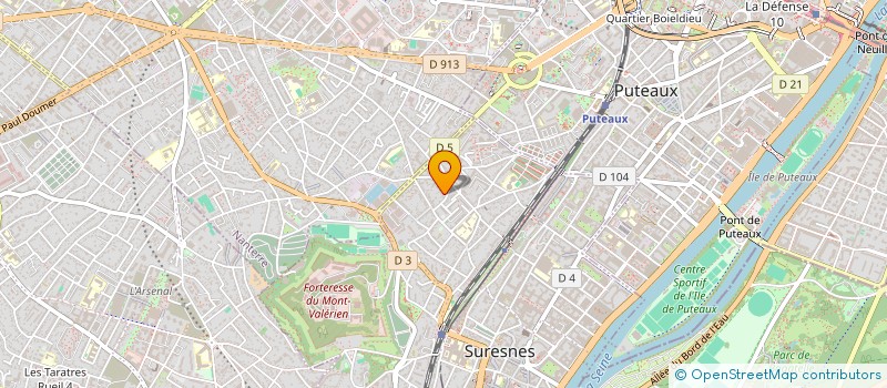 localisation de l'entreprise MONSIEUR MARC PERRIN à SURESNES