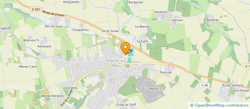 localisation de l'entreprise MONSIEUR MARC PERRU à TELGRUC-SUR-MER