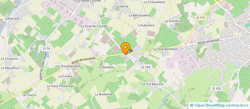 localisation de l'entreprise MONSIEUR MARC PESNOT à SAINT-JULIEN-DE-CONCELLES