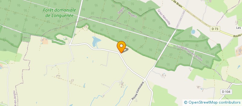 localisation de l'entreprise MONSIEUR MARC PETITEAU  VAL D'ERDRE-AUXENCE