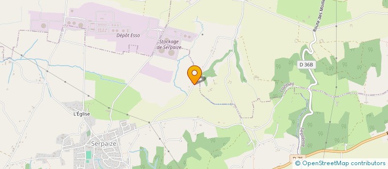 localisation de l'entreprise MONSIEUR MARC PETROUD  SERPAIZE
