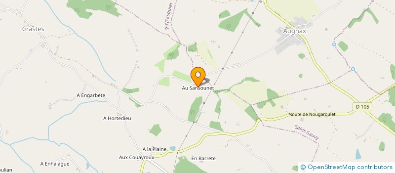 localisation de l'entreprise MONSIEUR MARC PHAM  CRASTES