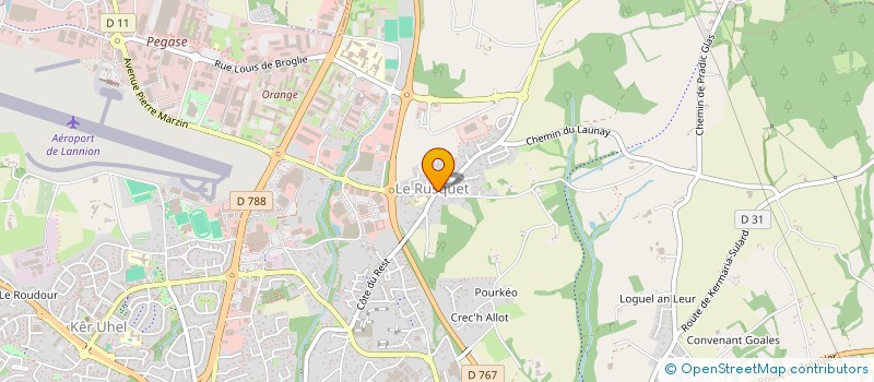localisation de l'entreprise MONSIEUR MARC PHILIPPE à LANNION