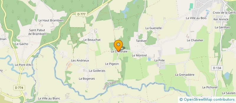 localisation de l'entreprise MONSIEUR MARC PHILIPPO  SAINT-GRAVE