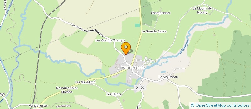 localisation de l'entreprise MONSIEUR MARC PIALHOUX à VANDENESSE