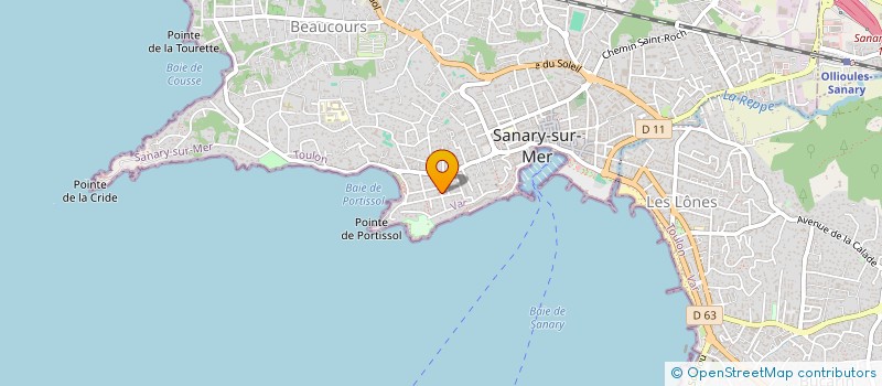 localisation de l'entreprise MONSIEUR MARC PICARD à SANARY-SUR-MER