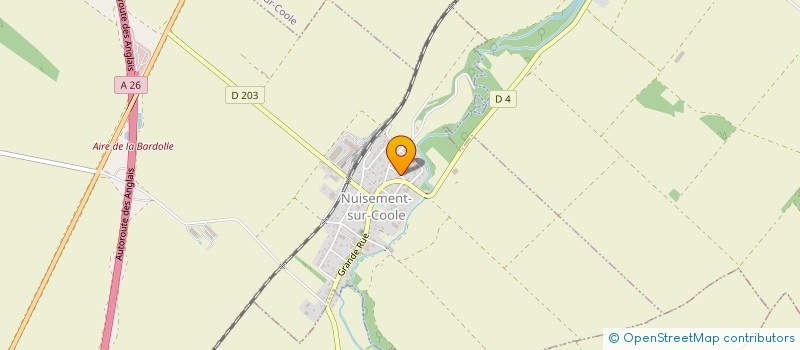 localisation de l'entreprise MONSIEUR MARC PICARD  NUISEMENT-SUR-COOLE