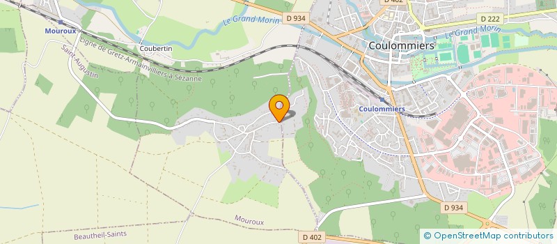 localisation de l'entreprise MONSIEUR MARC PICHON  MOUROUX