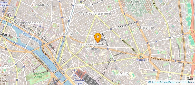 localisation de l'entreprise MONSIEUR MARC PICHONOT à PARIS