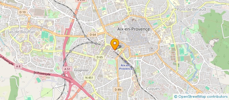 localisation de l'entreprise MONSIEUR MARC PIERRE à AIX-EN-PROVENCE
