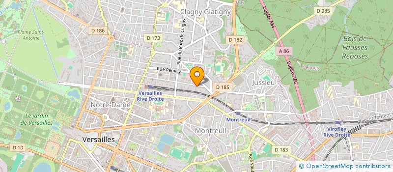 localisation de l'entreprise MONSIEUR MARC PIERRE LUCIEN LEPAPE à VERSAILLES