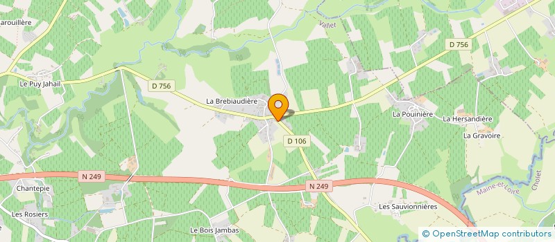 localisation de l'entreprise MONSIEUR MARC PIERROT à VALLET