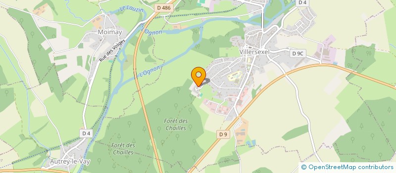 localisation de l'entreprise MONSIEUR MARC PILLOT  VILLERSEXEL