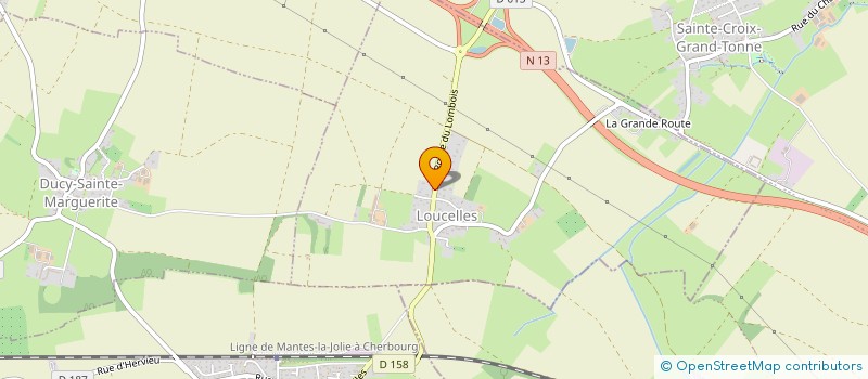 localisation de l'entreprise MONSIEUR MARC PIMONT  LOUCELLES