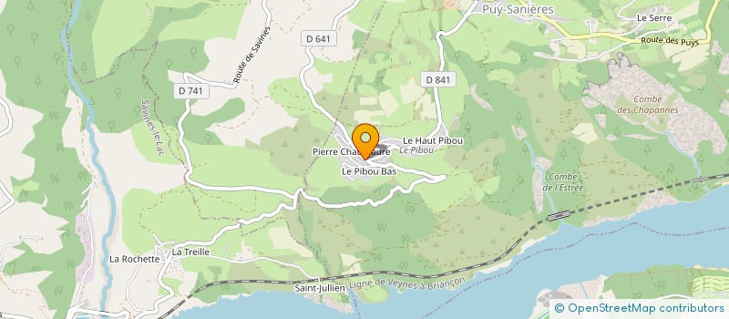 localisation de l'entreprise MONSIEUR MARC PION  PUY-SANIERES