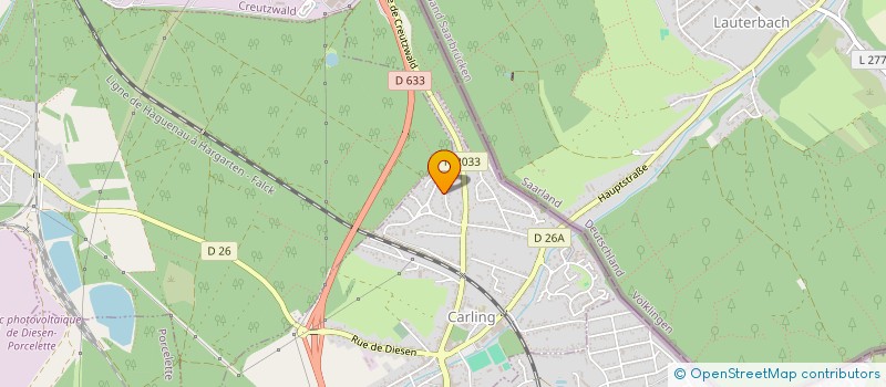 localisation de l'entreprise MONSIEUR MARC PIRAS  CARLING