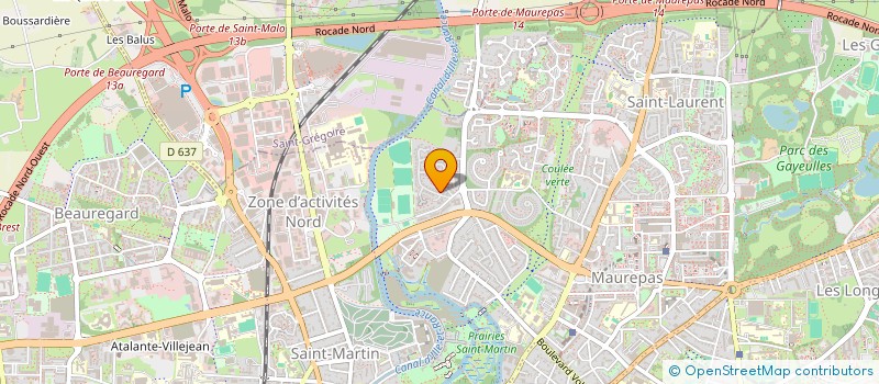 localisation de l'entreprise MONSIEUR MARC PIROTAIS à RENNES