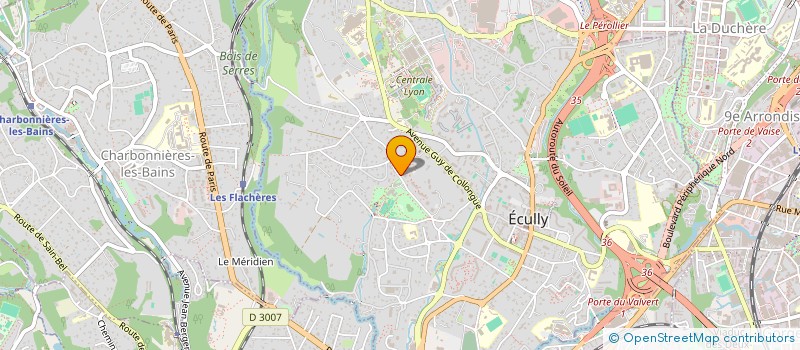 localisation de l'entreprise MONSIEUR MARC PISANI  ECULLY