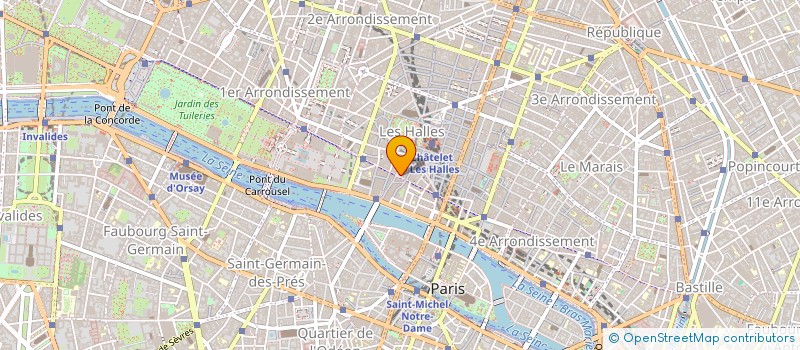 localisation de l'entreprise MONSIEUR MARC PITTI FERRANDI  PARIS