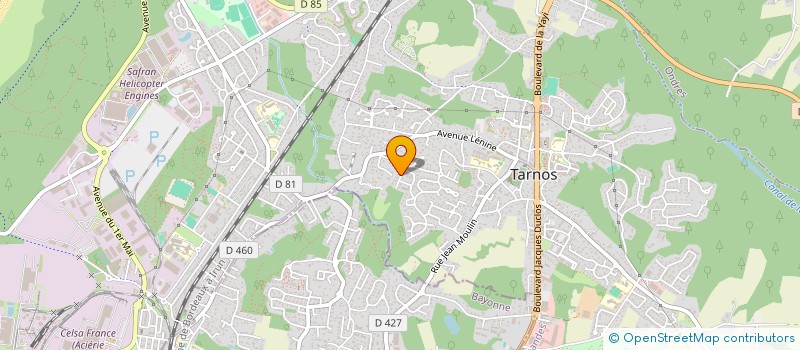 localisation de l'entreprise MONSIEUR MARC PIZON  TARNOS