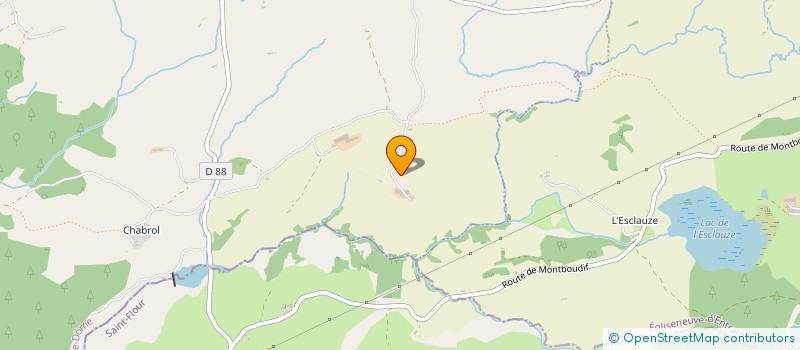 localisation de l'entreprise MONSIEUR MARC PLANE  SAINT-GENES-CHAMPESPE