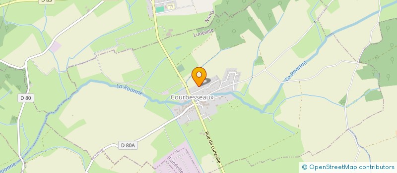 localisation de l'entreprise MONSIEUR MARC PLATINI  COURBESSEAUX