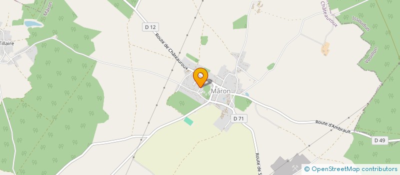 localisation de l'entreprise MONSIEUR MARC PLISSON à MARON
