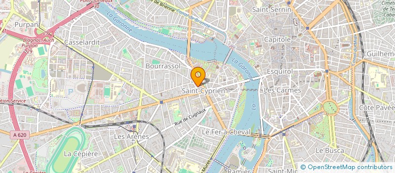 localisation de l'entreprise MONSIEUR MARC PLOUZEAU à TOULOUSE