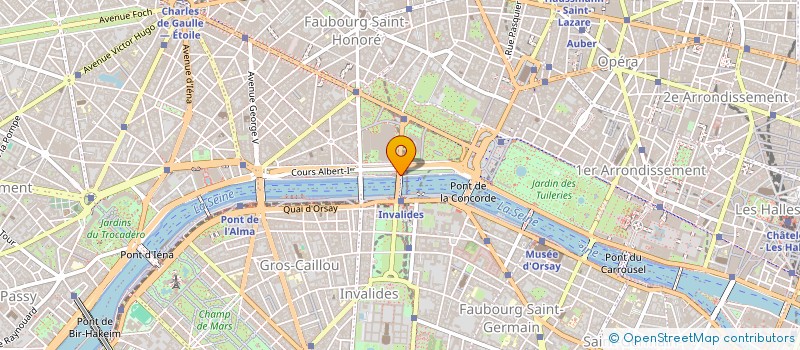 localisation de l'entreprise MONSIEUR MARC POL LAJAIMA  PARIS