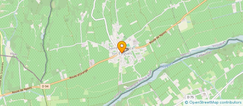 localisation de l'entreprise MONSIEUR MARC POLETTO à SAINT-MAURICE-SUR-EYGUES