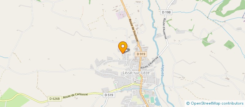 localisation de l'entreprise MONSIEUR MARC POLLAERT à LEZAT-SUR-LEZE