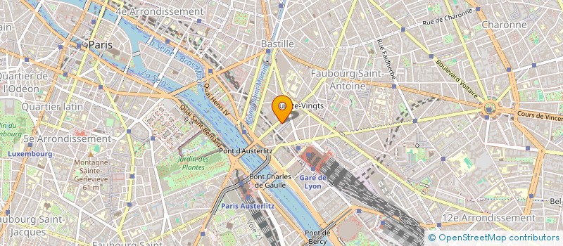 localisation de l'entreprise MONSIEUR MARC PONS  PARIS