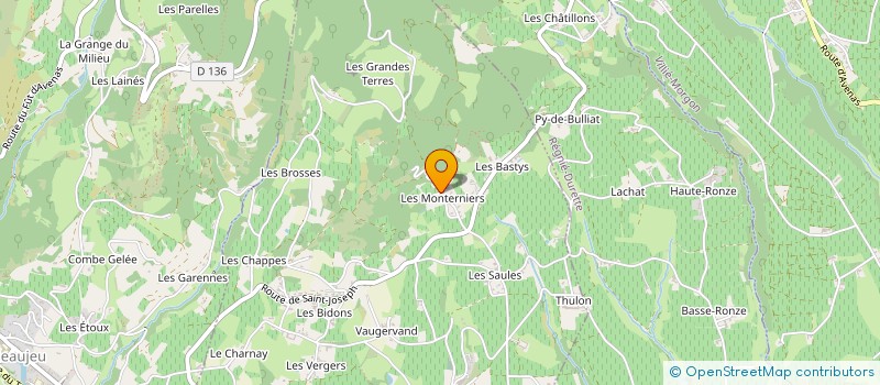 localisation de l'entreprise MONSIEUR MARC PONTHIEU à LANTIGNIE