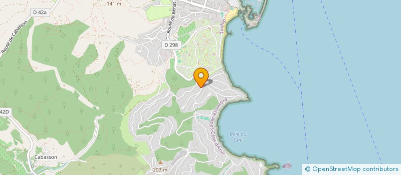 localisation de l'entreprise MONSIEUR MARC PORTA  BORMES-LES-MIMOSAS