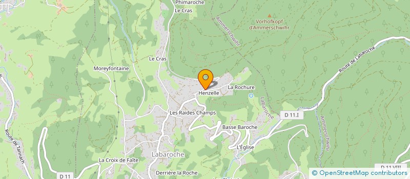 localisation de l'entreprise MONSIEUR MARC POTRON  LABAROCHE