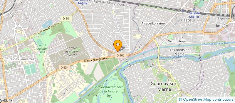 localisation de l'entreprise MONSIEUR MARC POUCY  GAGNY