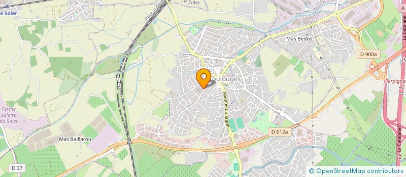 localisation de l'entreprise MONSIEUR MARC POVEDA à TOULOUGES